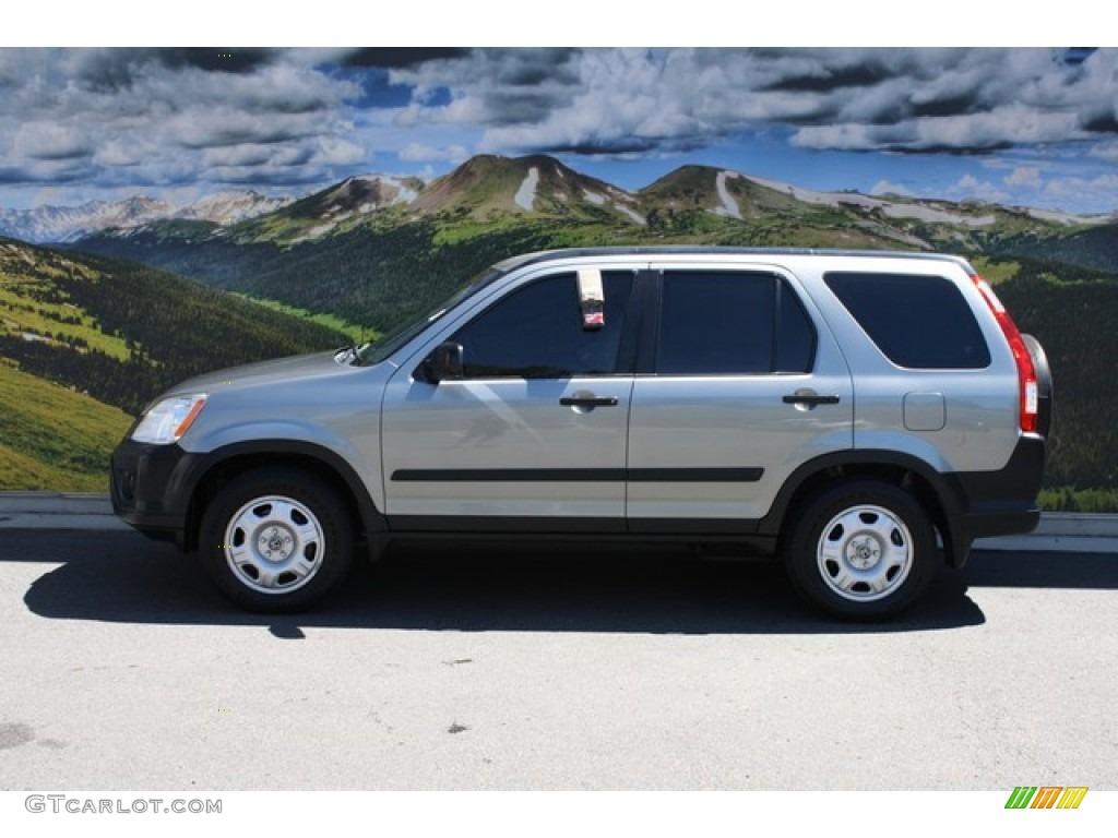 2006 CR-V LX - Pewter Pearl / Black photo #6