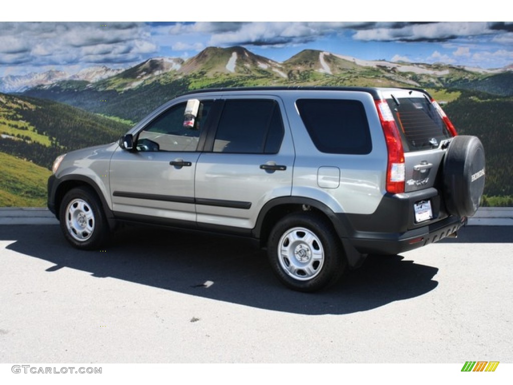 2006 CR-V LX - Pewter Pearl / Black photo #7