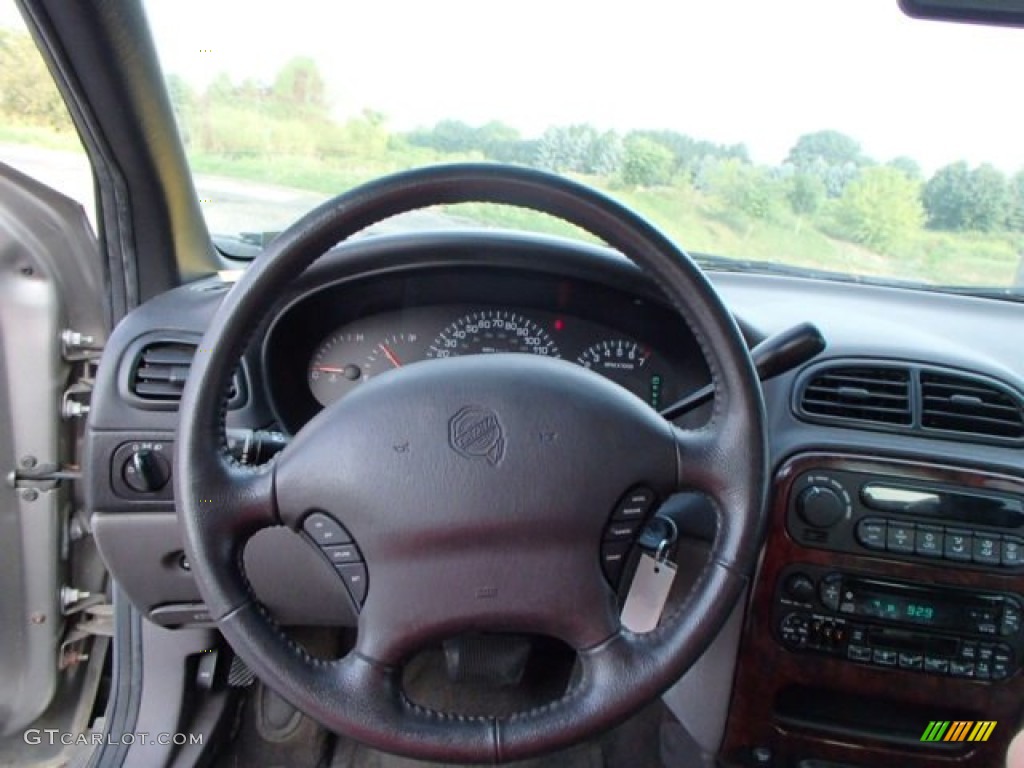 1998 Chrysler Concorde LX Agate Steering Wheel Photo #85047923
