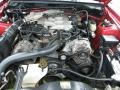 2000 Laser Red Metallic Ford Mustang V6 Coupe  photo #23