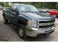 2009 Blue Granite Metallic Chevrolet Silverado 2500HD LS Regular Cab 4x4  photo #10