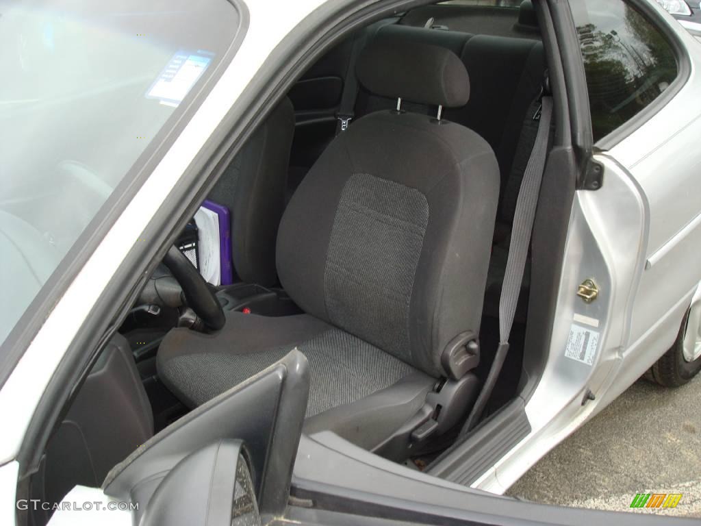 2001 Escort ZX2 Coupe - Silver Frost Metallic / Dark Charcoal photo #22