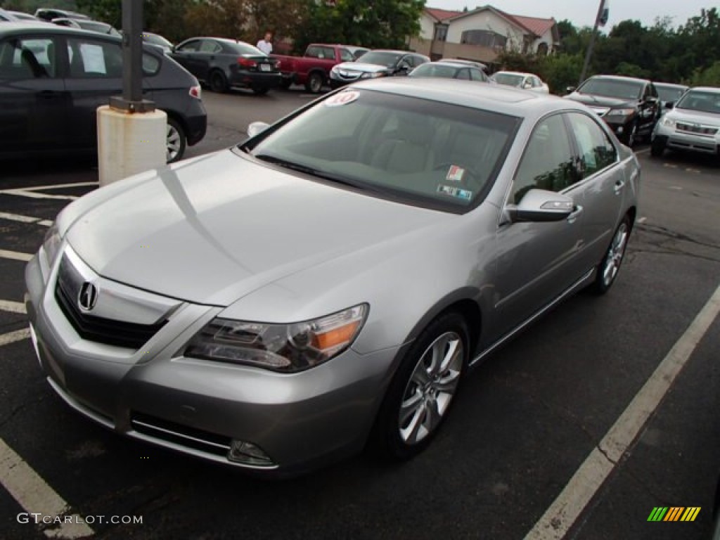 2010 RL Technology - Platinum Frost Metallic / Taupe Gray photo #3
