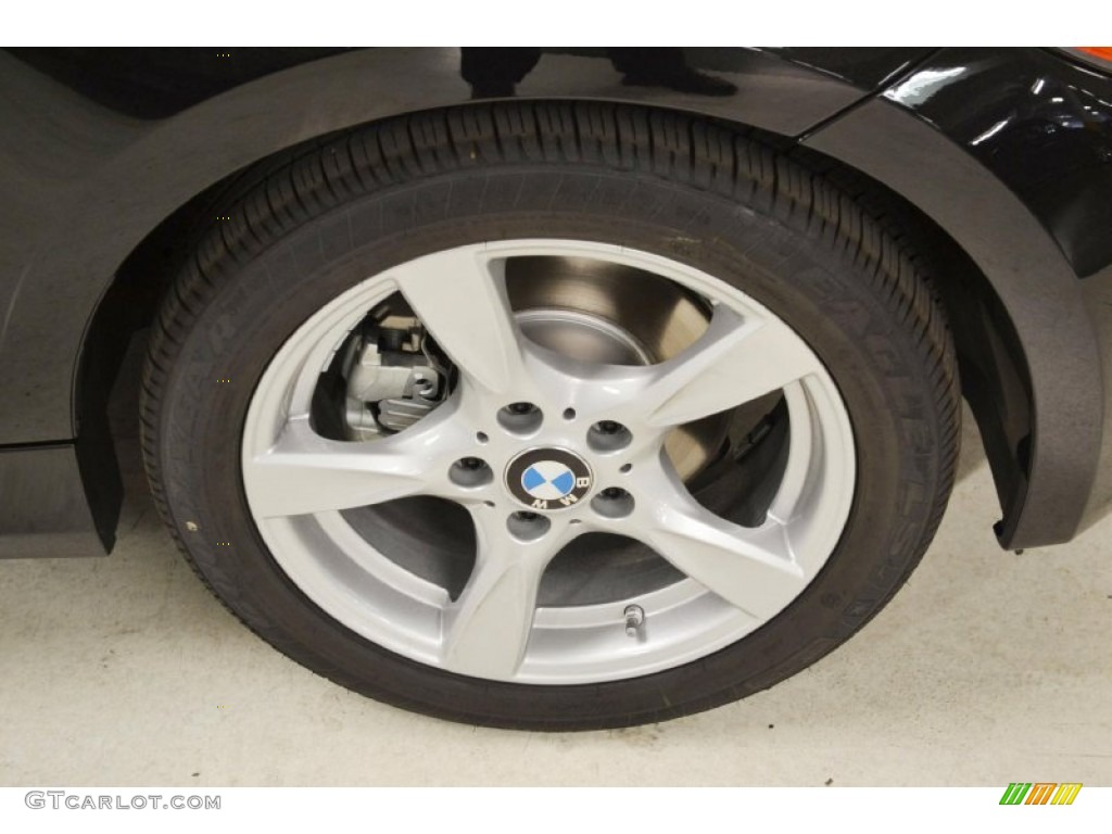 2013 1 Series 128i Convertible - Jet Black / Coral Red photo #3