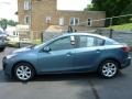 2011 Gunmetal Blue Mica Mazda MAZDA3 i Sport 4 Door  photo #2