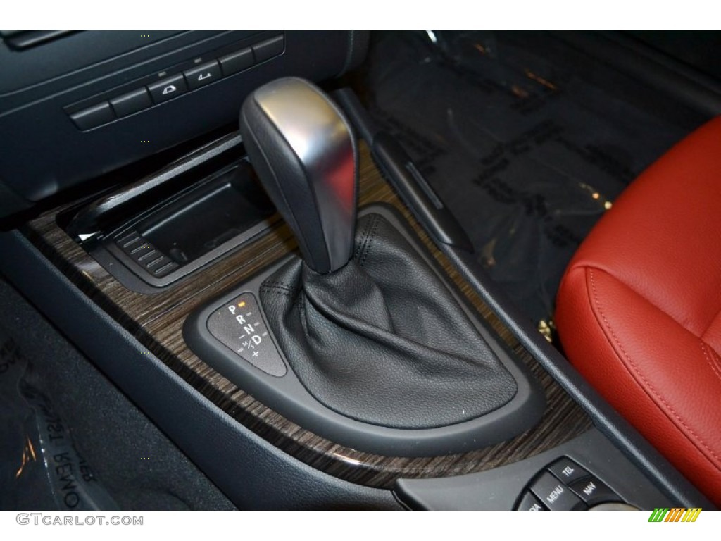 2013 1 Series 128i Convertible - Jet Black / Coral Red photo #9