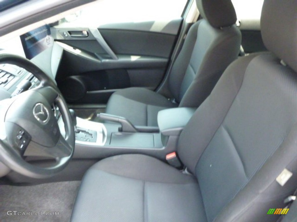 2011 MAZDA3 i Sport 4 Door - Gunmetal Blue Mica / Black photo #4