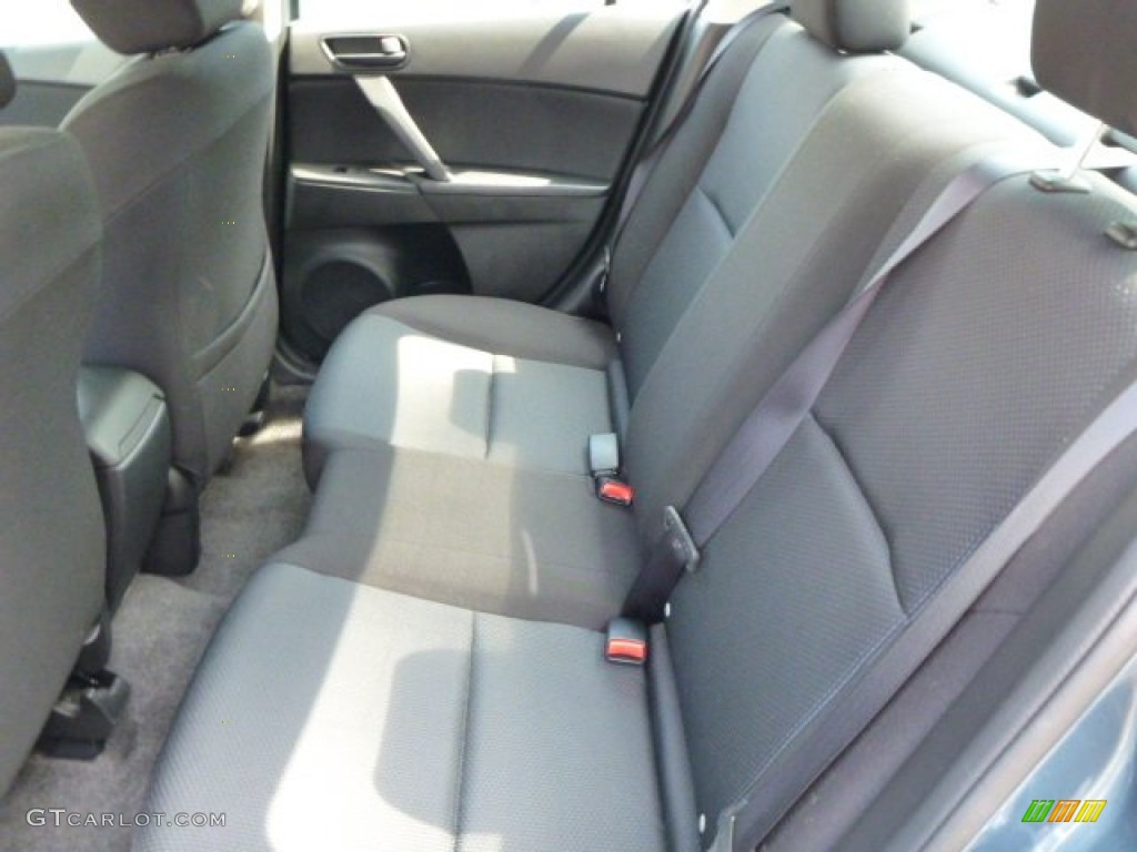 2011 MAZDA3 i Sport 4 Door - Gunmetal Blue Mica / Black photo #5