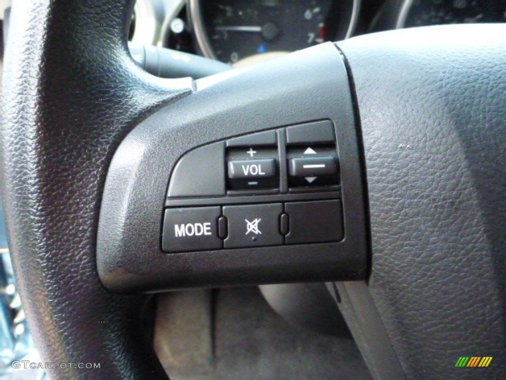 2011 MAZDA3 i Sport 4 Door - Gunmetal Blue Mica / Black photo #17