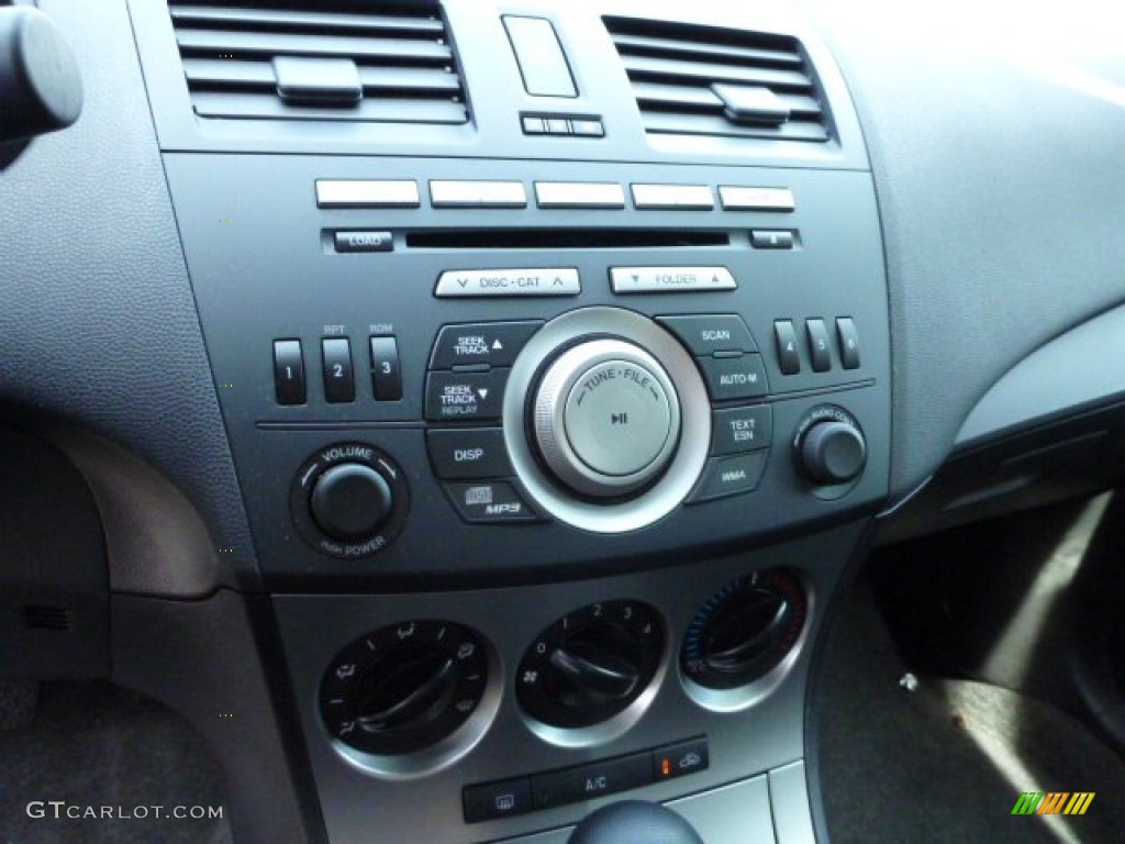 2011 MAZDA3 i Sport 4 Door - Gunmetal Blue Mica / Black photo #18