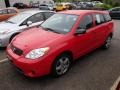 2006 Radiant Red Toyota Matrix   photo #3