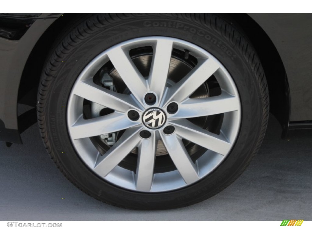 2014 Volkswagen Jetta TDI SportWagen Wheel Photo #85051195