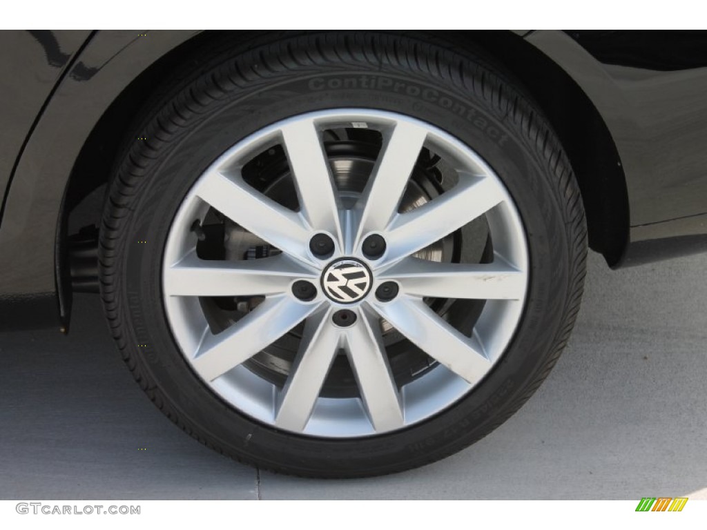 2014 Volkswagen Jetta TDI SportWagen Wheel Photo #85051234