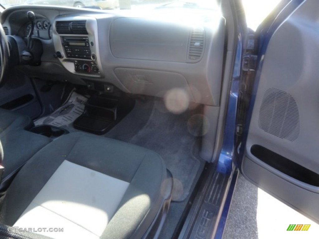 2011 Ranger XL Regular Cab - Vista Blue Metallic / Medium Dark Flint photo #7