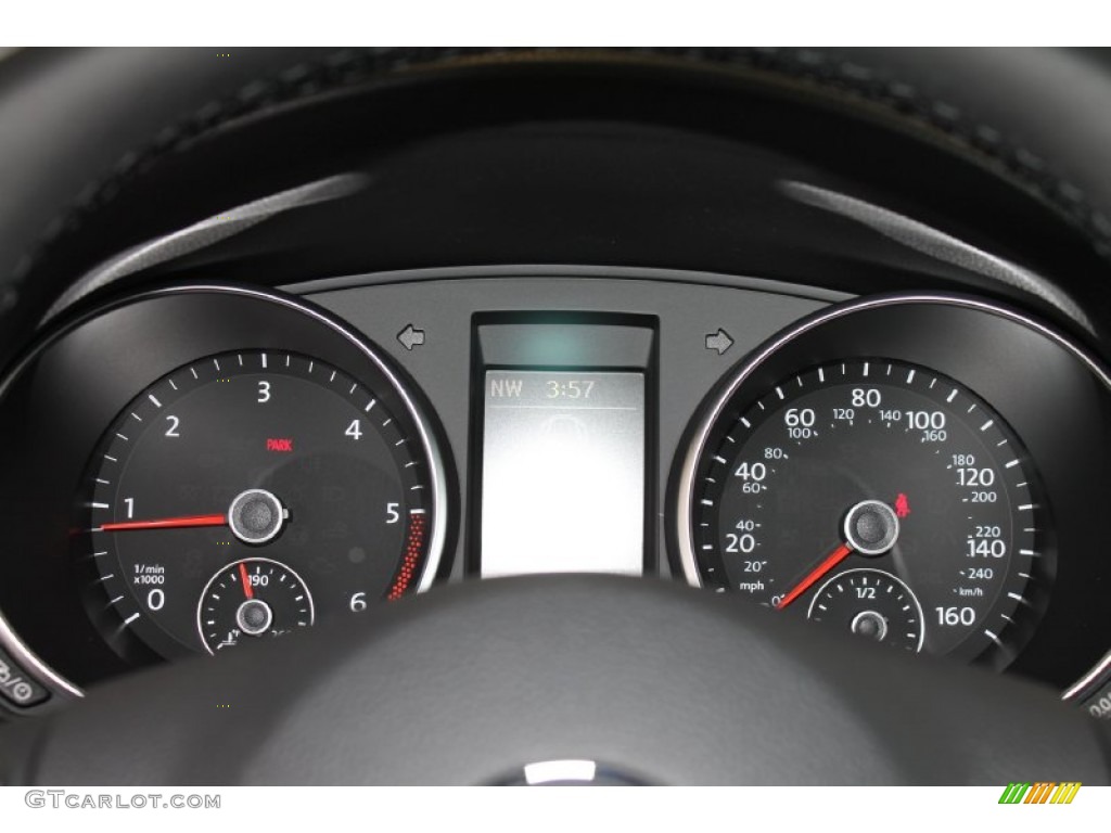 2014 Volkswagen Jetta TDI SportWagen Gauges Photo #85051618