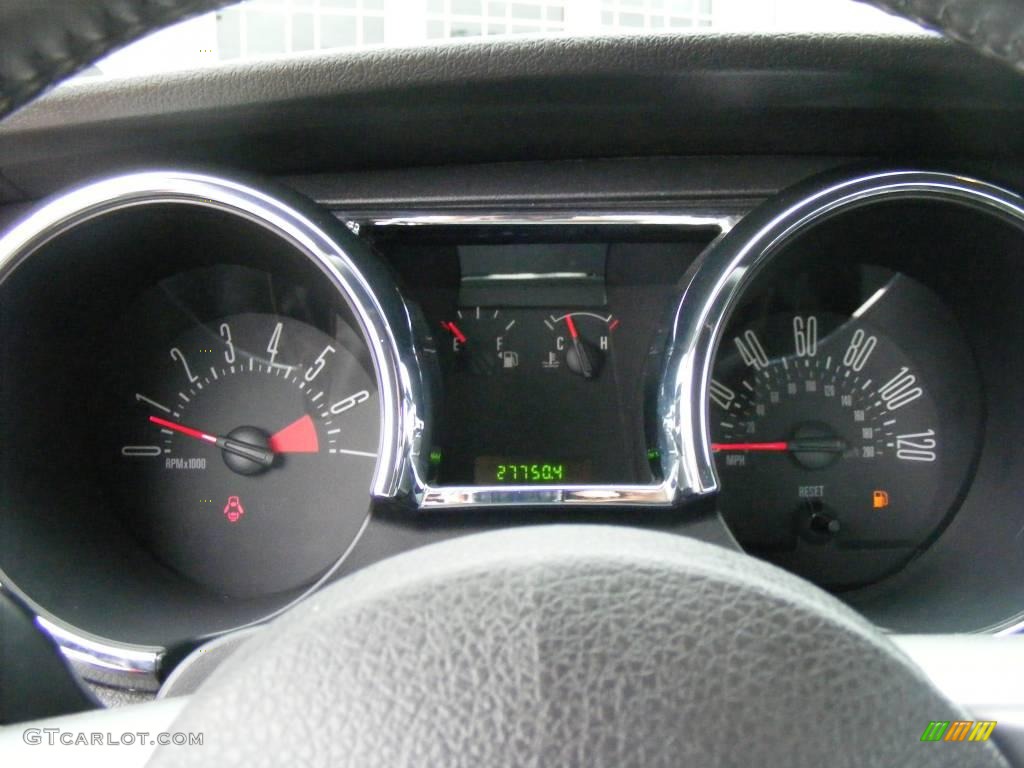 2007 Mustang V6 Premium Coupe - Torch Red / Dark Charcoal photo #40