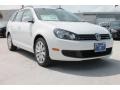 Pure White - Jetta TDI SportWagen Photo No. 1