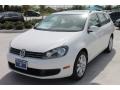 Pure White - Jetta TDI SportWagen Photo No. 3