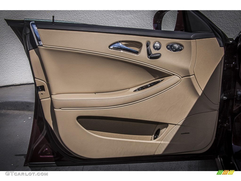 2010 Mercedes-Benz CLS 550 Cashmere Door Panel Photo #85052152