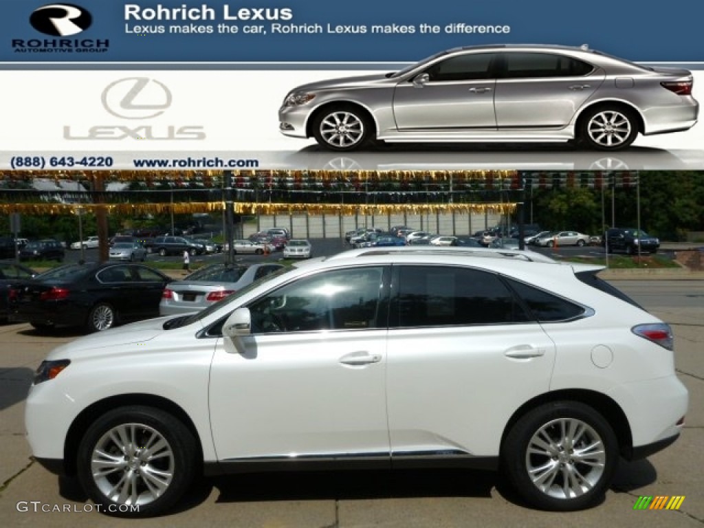 Starfire White Pearl Lexus RX