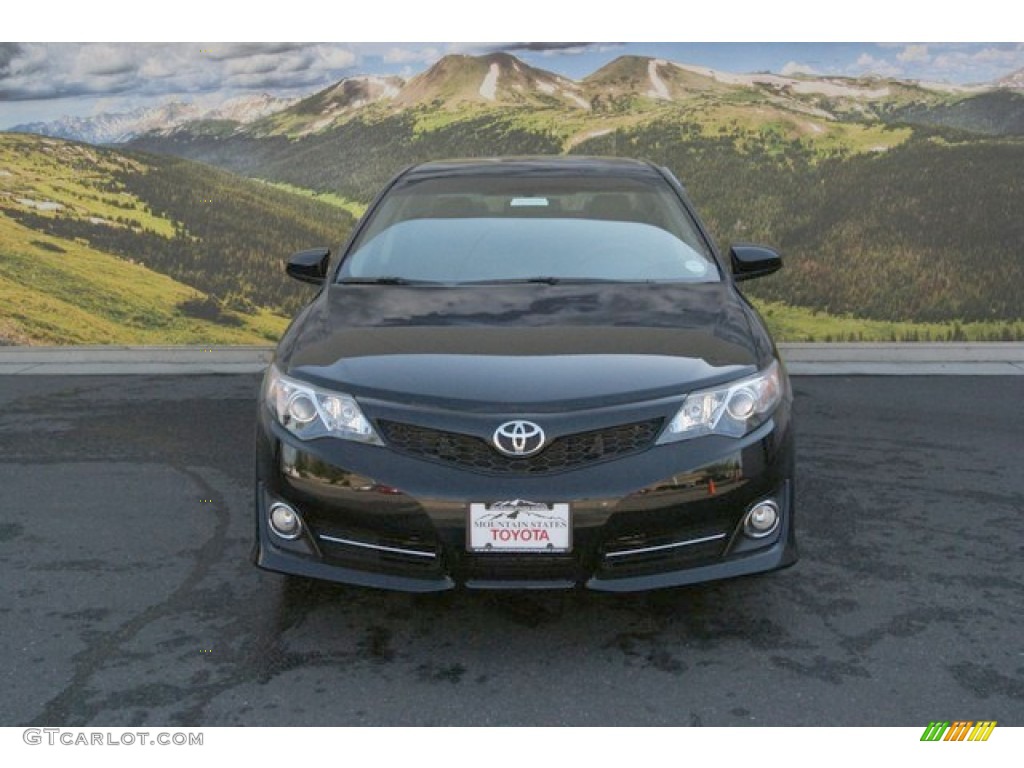 2013 Camry SE - Attitude Black Metallic / Black/Ash photo #3