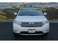 2013 Blizzard White Pearl Toyota Highlander SE 4WD  photo #3