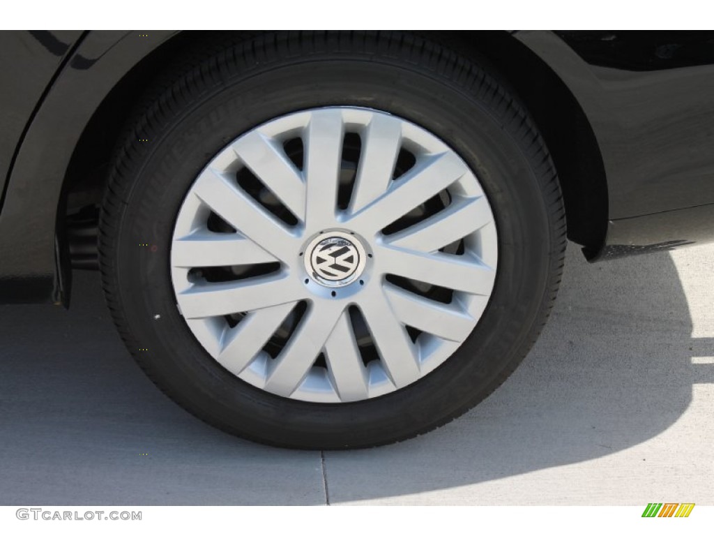 2014 Volkswagen Jetta S SportWagen Wheel Photo #85054069