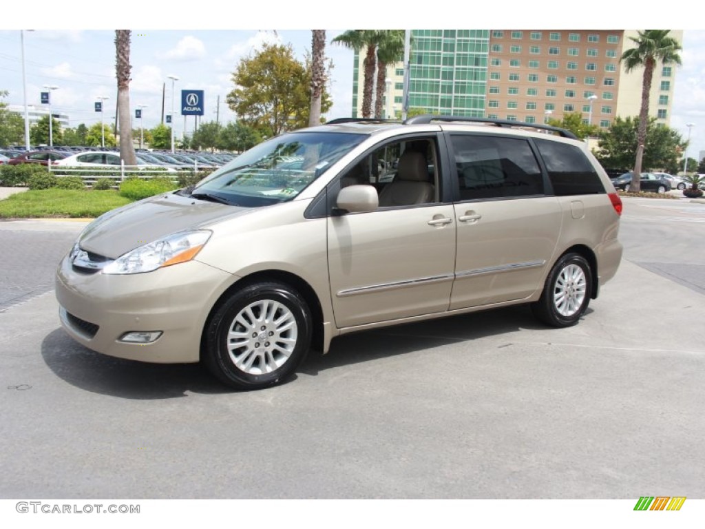 Desert Sand Mica 2010 Toyota Sienna Limited Exterior Photo #85055086