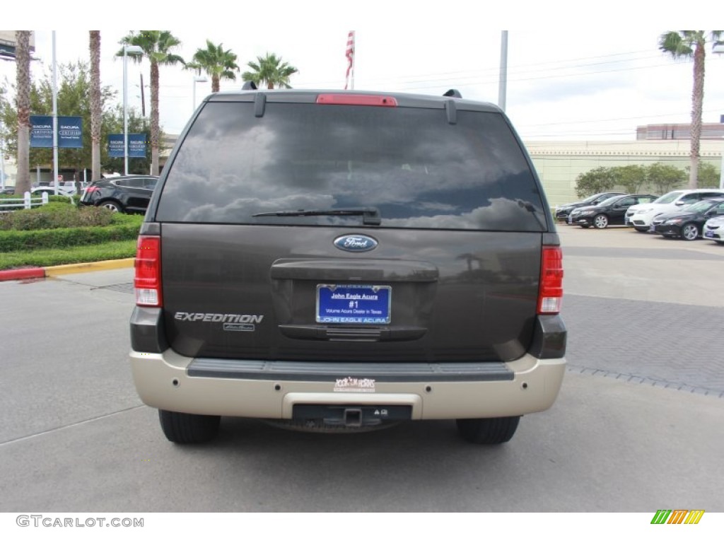 2005 Expedition Eddie Bauer - Dark Stone Metallic / Medium Parchment photo #4