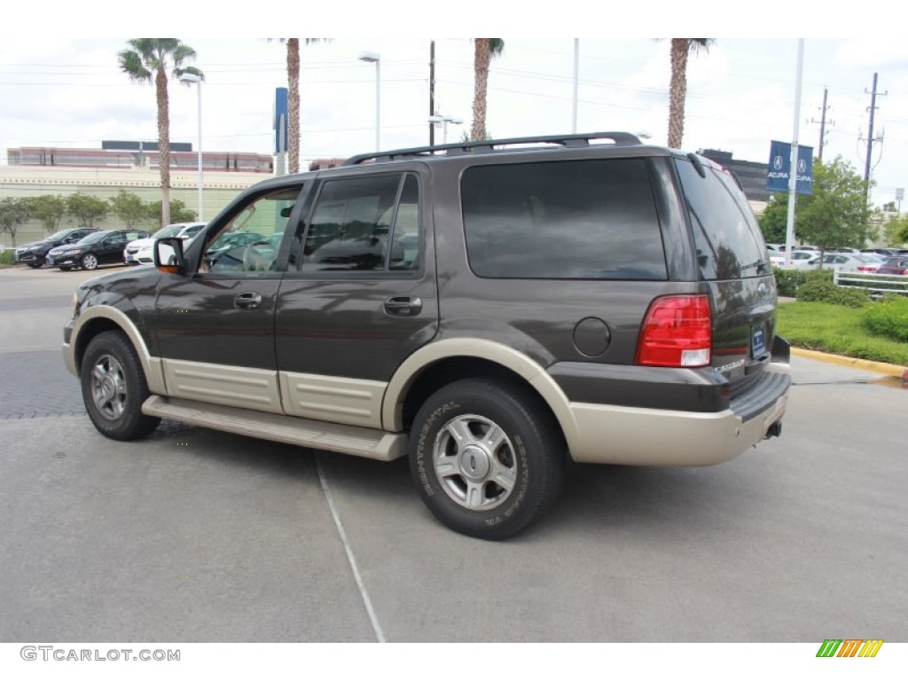 2005 Expedition Eddie Bauer - Dark Stone Metallic / Medium Parchment photo #7