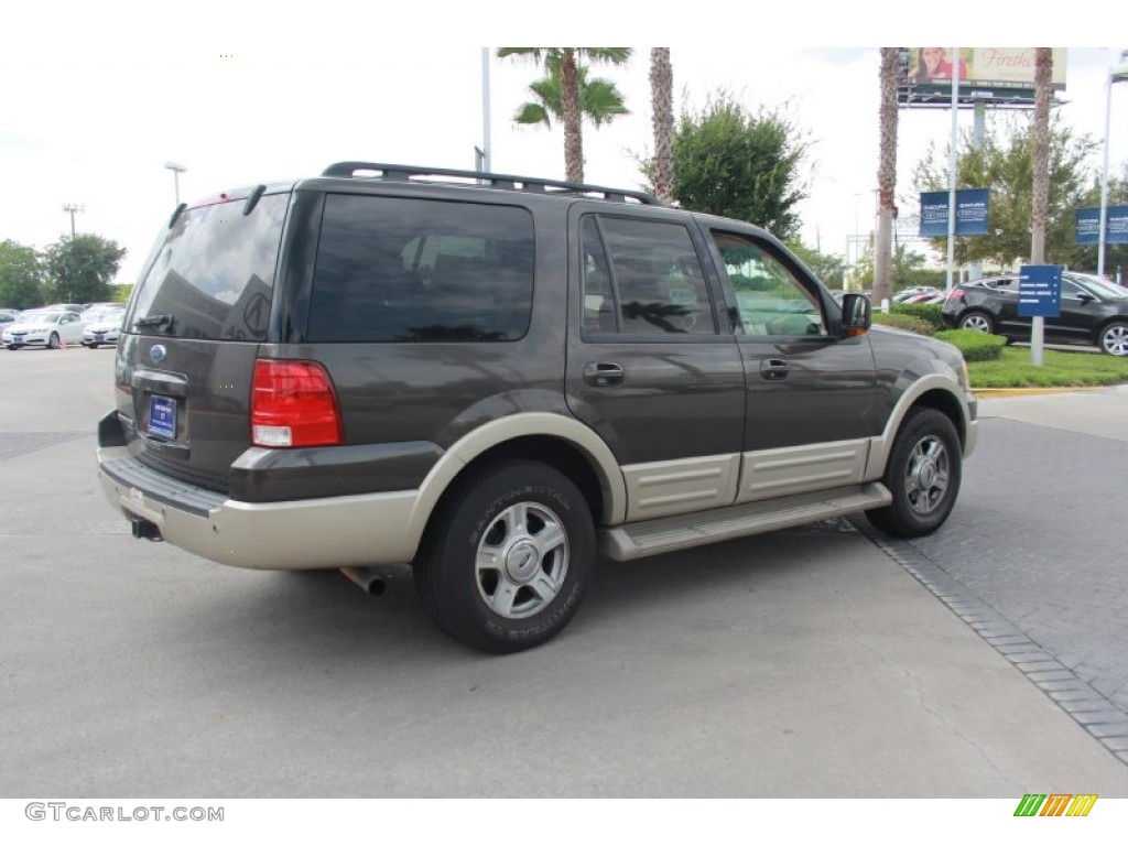 2005 Expedition Eddie Bauer - Dark Stone Metallic / Medium Parchment photo #8