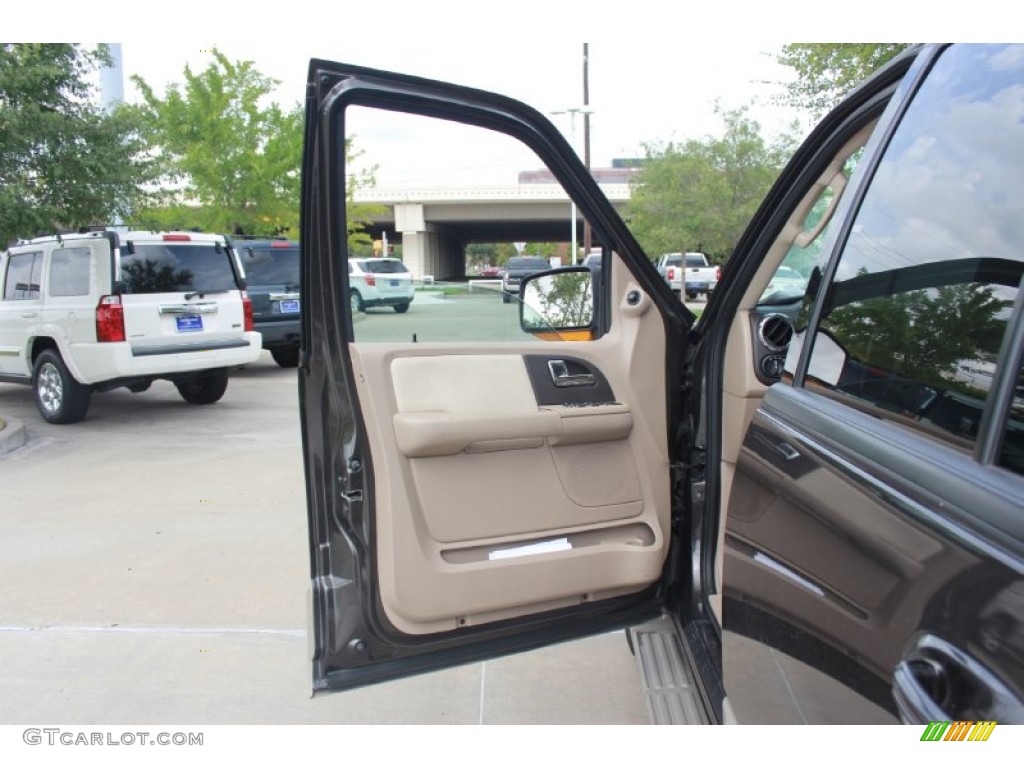 2005 Expedition Eddie Bauer - Dark Stone Metallic / Medium Parchment photo #9