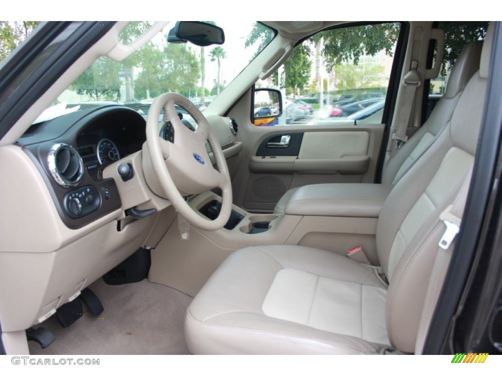 2005 Expedition Eddie Bauer - Dark Stone Metallic / Medium Parchment photo #10