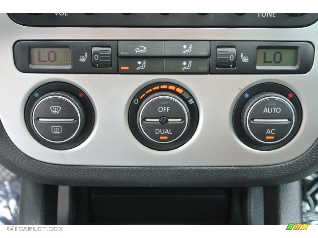 2009 Eos Komfort - Opal Silver / Titan Black photo #14