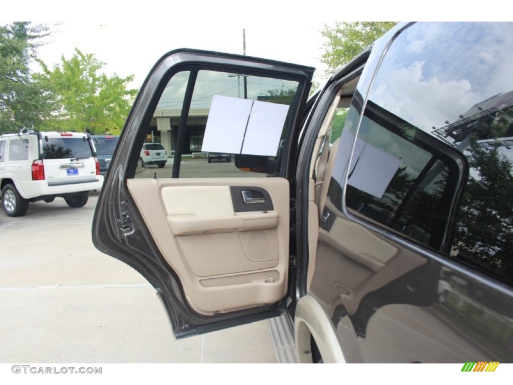 2005 Expedition Eddie Bauer - Dark Stone Metallic / Medium Parchment photo #11