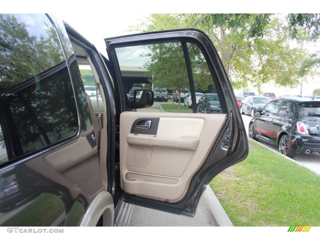 2005 Expedition Eddie Bauer - Dark Stone Metallic / Medium Parchment photo #13