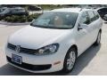 Pure White - Jetta TDI SportWagen Photo No. 3
