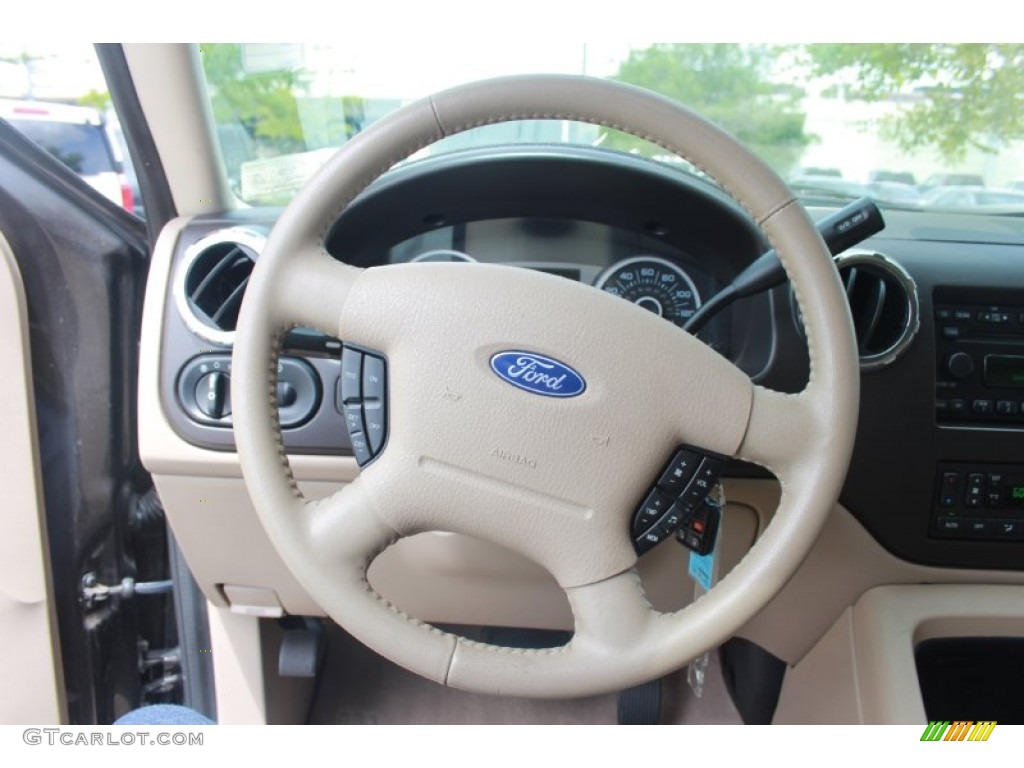 2005 Expedition Eddie Bauer - Dark Stone Metallic / Medium Parchment photo #22