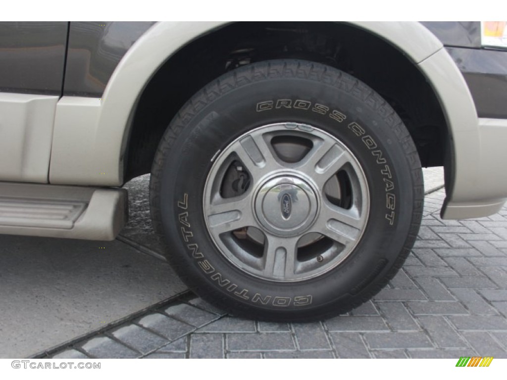 2005 Expedition Eddie Bauer - Dark Stone Metallic / Medium Parchment photo #29