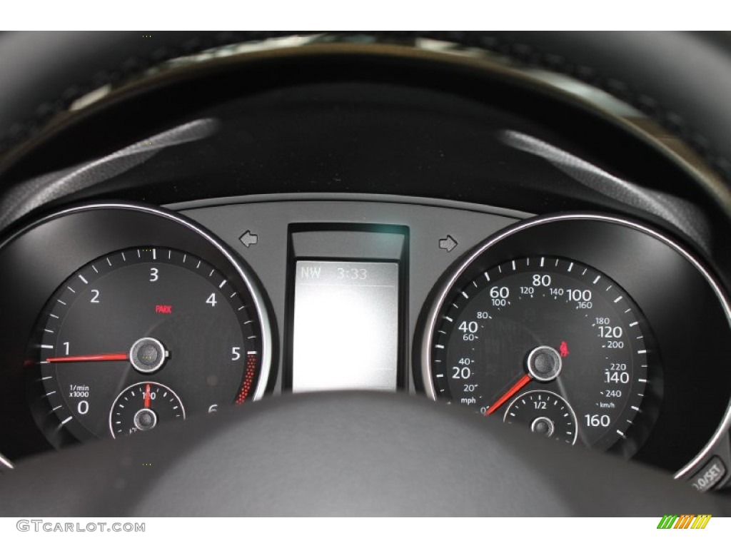 2014 Volkswagen Jetta TDI SportWagen Gauges Photo #85057216