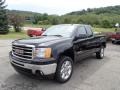 2013 Onyx Black GMC Sierra 1500 SLE Extended Cab 4x4  photo #2