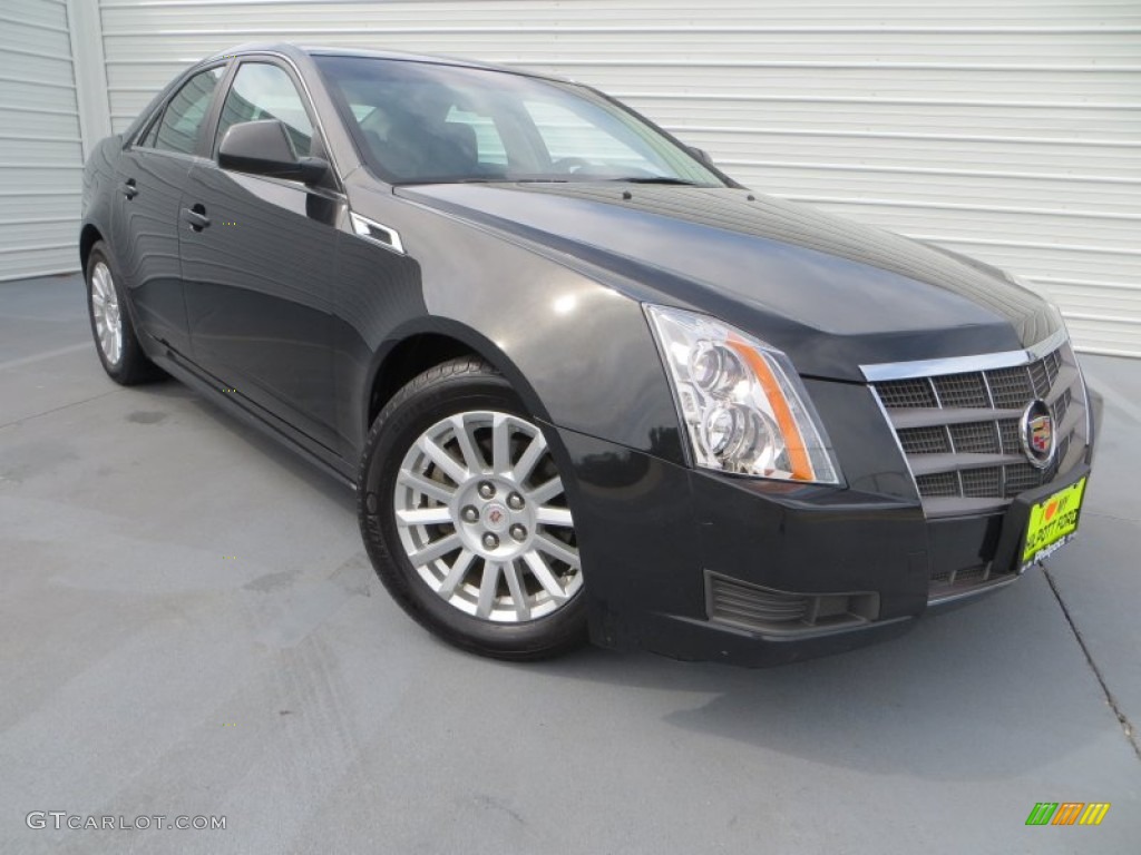 2011 CTS 3.0 Sedan - Black Ice Metallic / Ebony photo #1