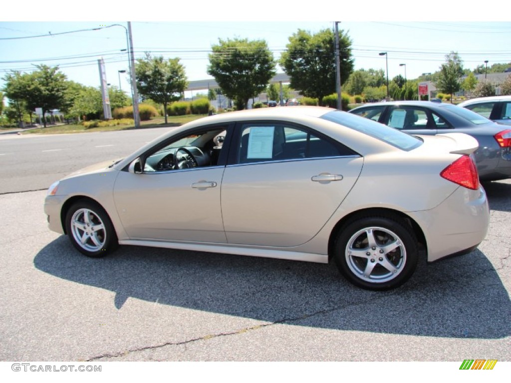 Gold Mist Metallic 2009 Pontiac G6 V6 Sedan Exterior Photo #85059214