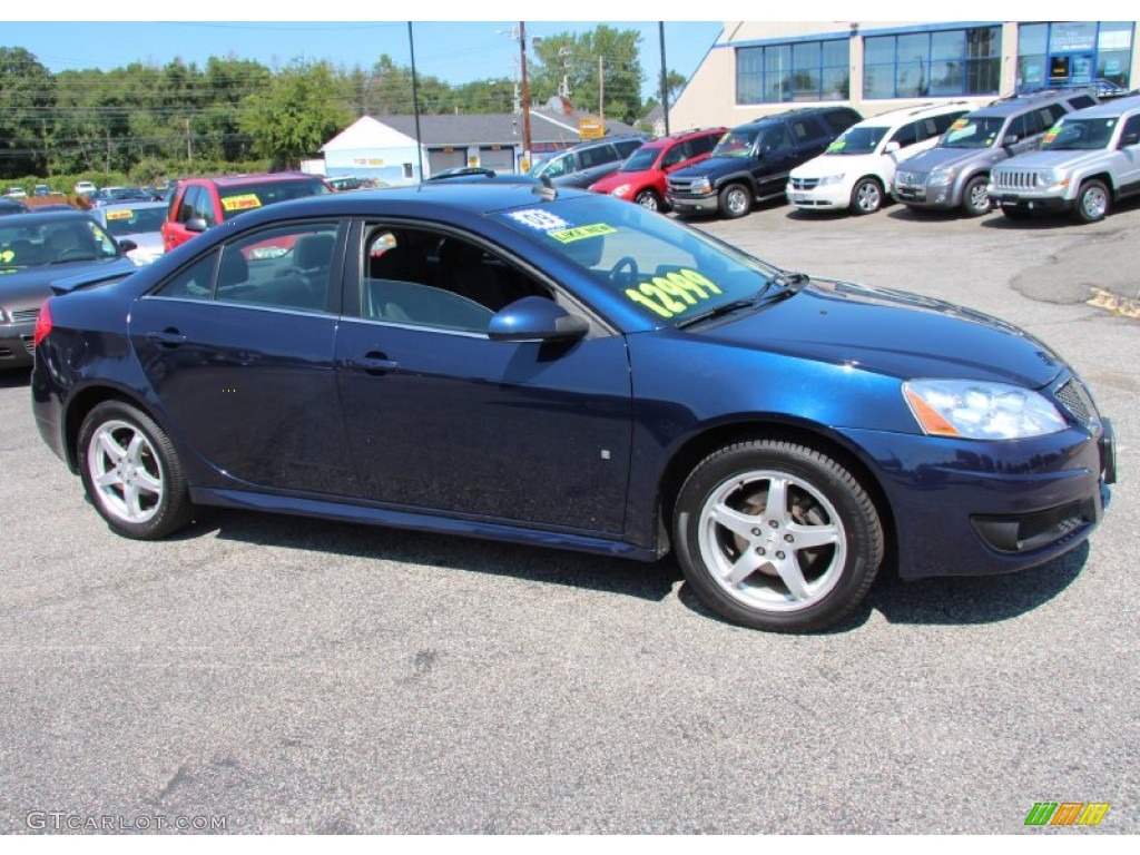 Midnight Blue Metallic 2009 Pontiac G6 V6 Sedan Exterior Photo #85059607