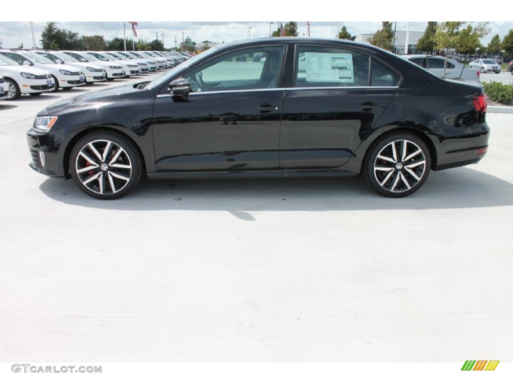 Deep Black Pearl Metallic 2014 Volkswagen Jetta GLI Autobahn Exterior Photo #85059664