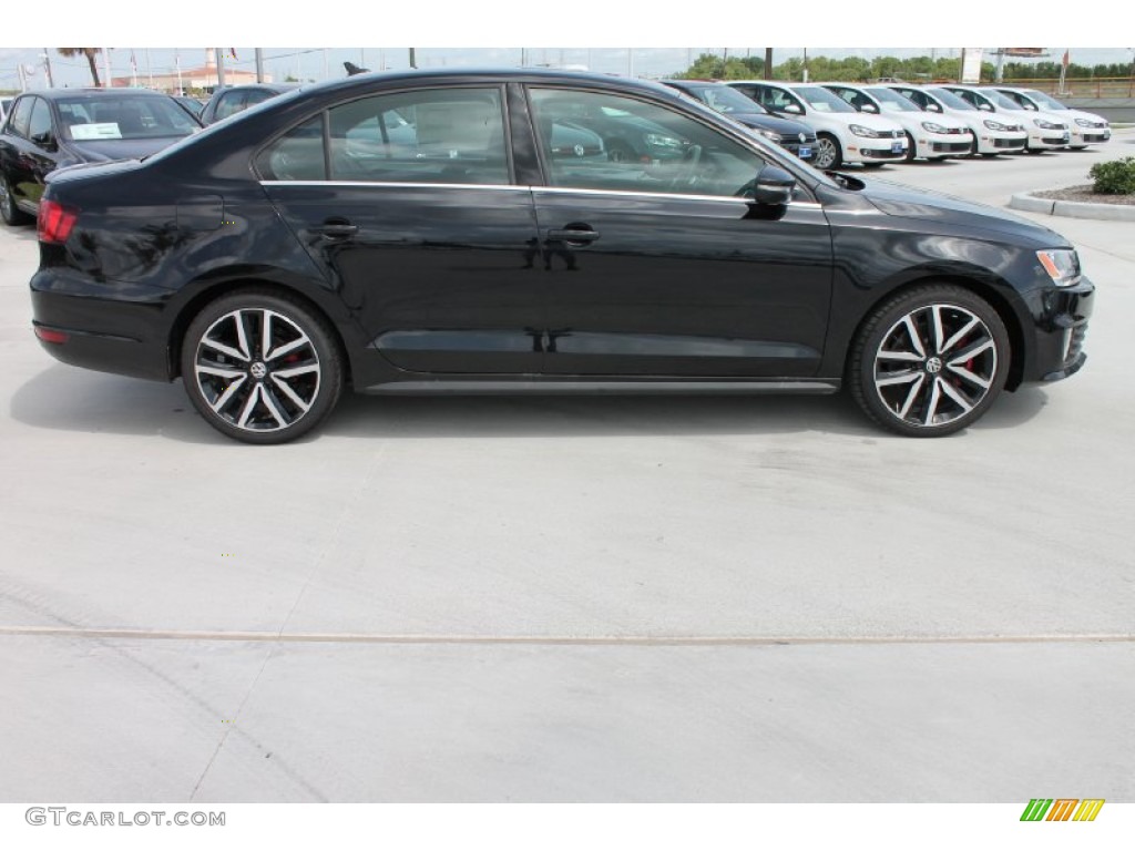 Deep Black Pearl Metallic 2014 Volkswagen Jetta GLI Autobahn Exterior Photo #85059778