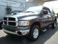 2004 Graphite Metallic Dodge Ram 1500 SLT Quad Cab 4x4  photo #2