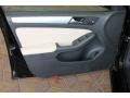 Cornsilk Beige 2014 Volkswagen Jetta SE Sedan Door Panel
