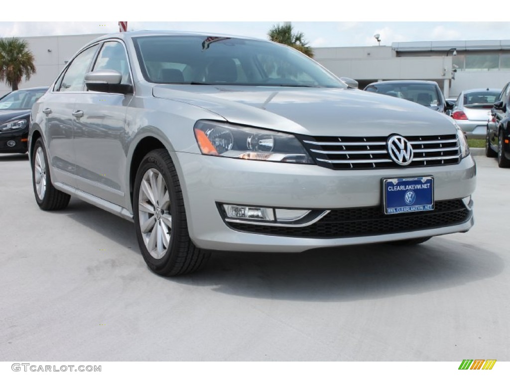 2013 Passat 2.5L SEL - Tungsten Silver Metallic / Titan Black photo #1