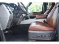 2008 Ford Expedition Charcoal Black/Chaparral Leather Interior Interior Photo